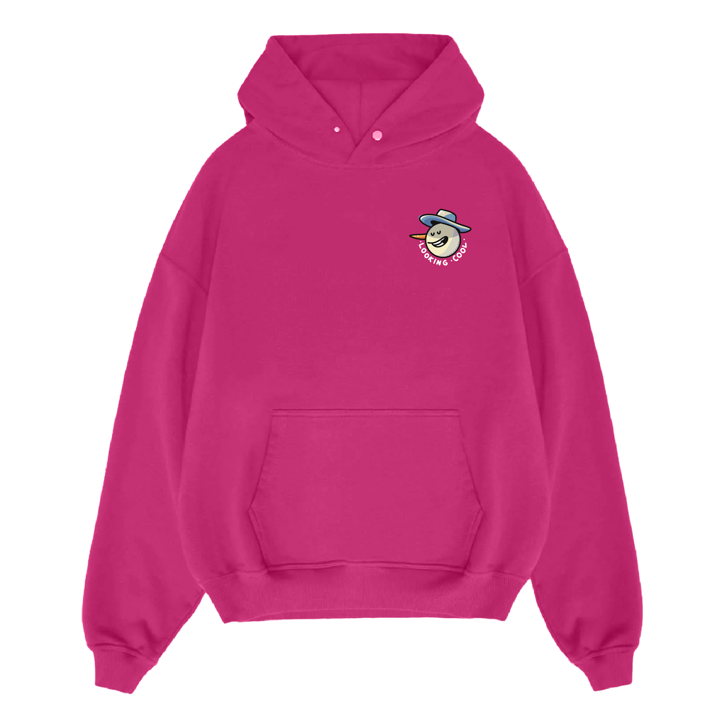 Pink Looking Cool Hoodie