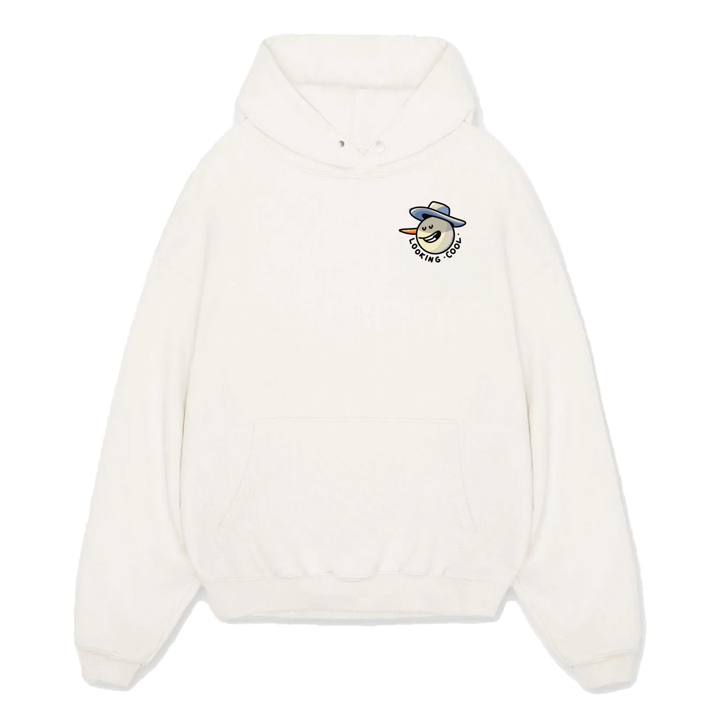 White Looking Cool Hoodie