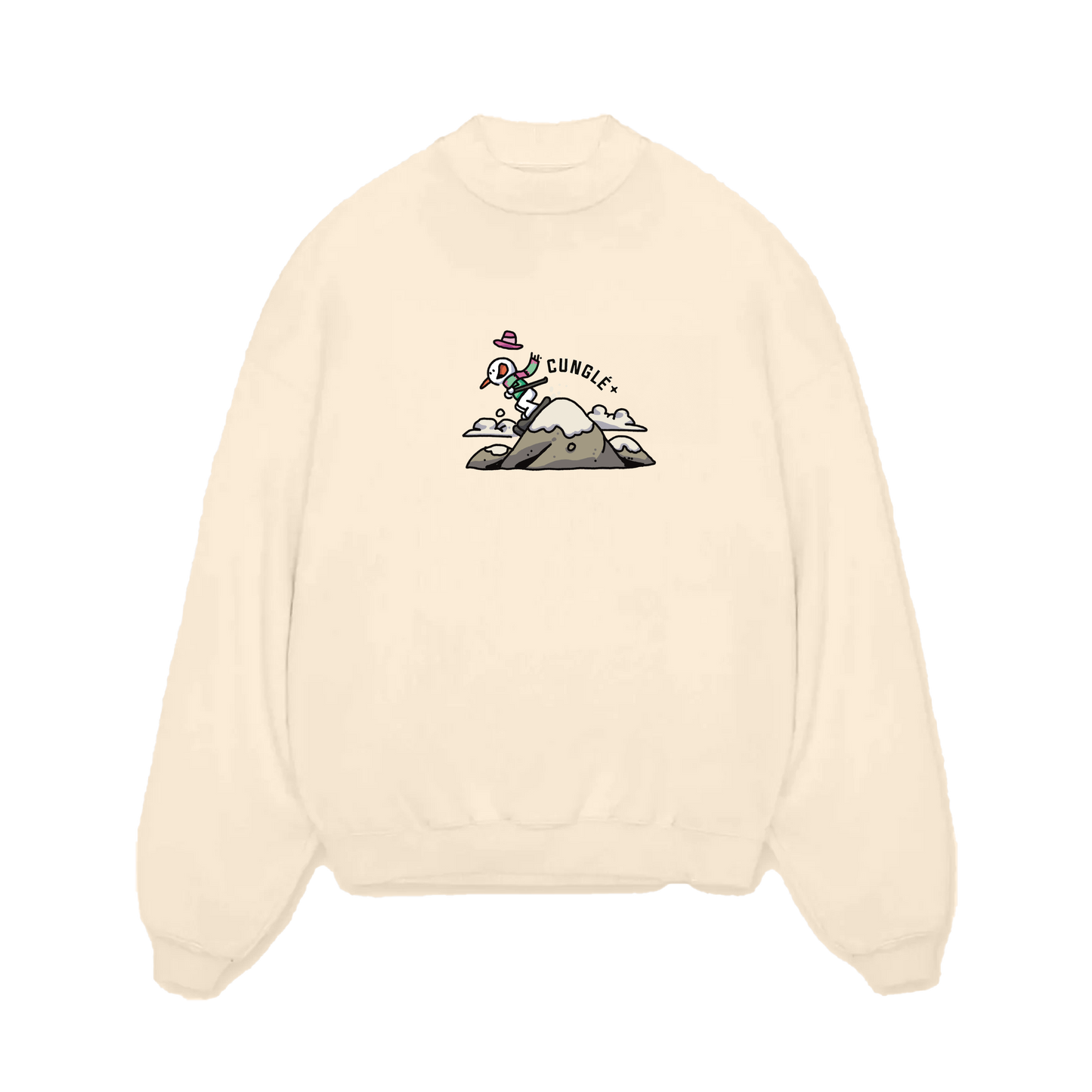 Cream Cunglé Snowman Sweatshirt