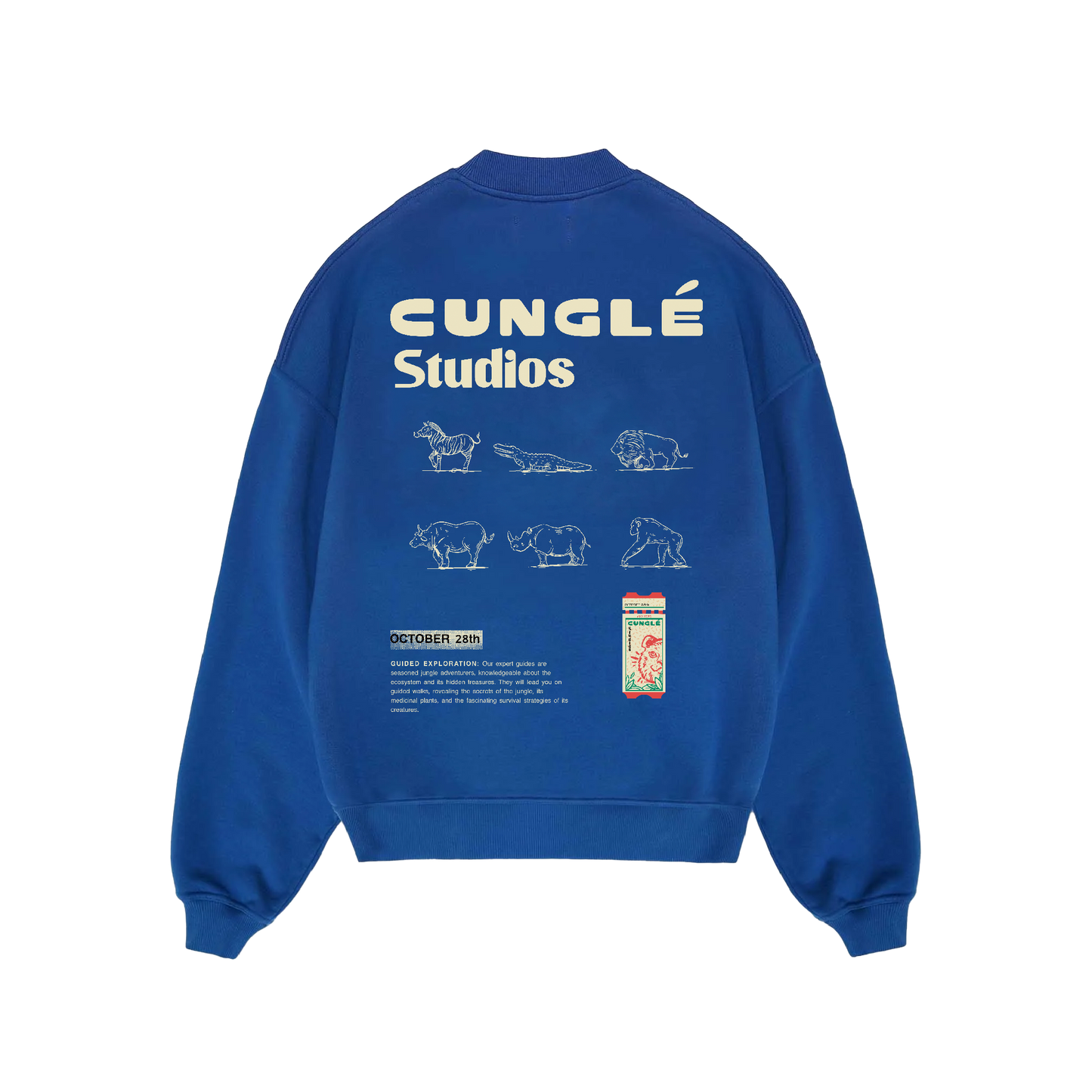Blue Cunglé Trip Sweatshirt