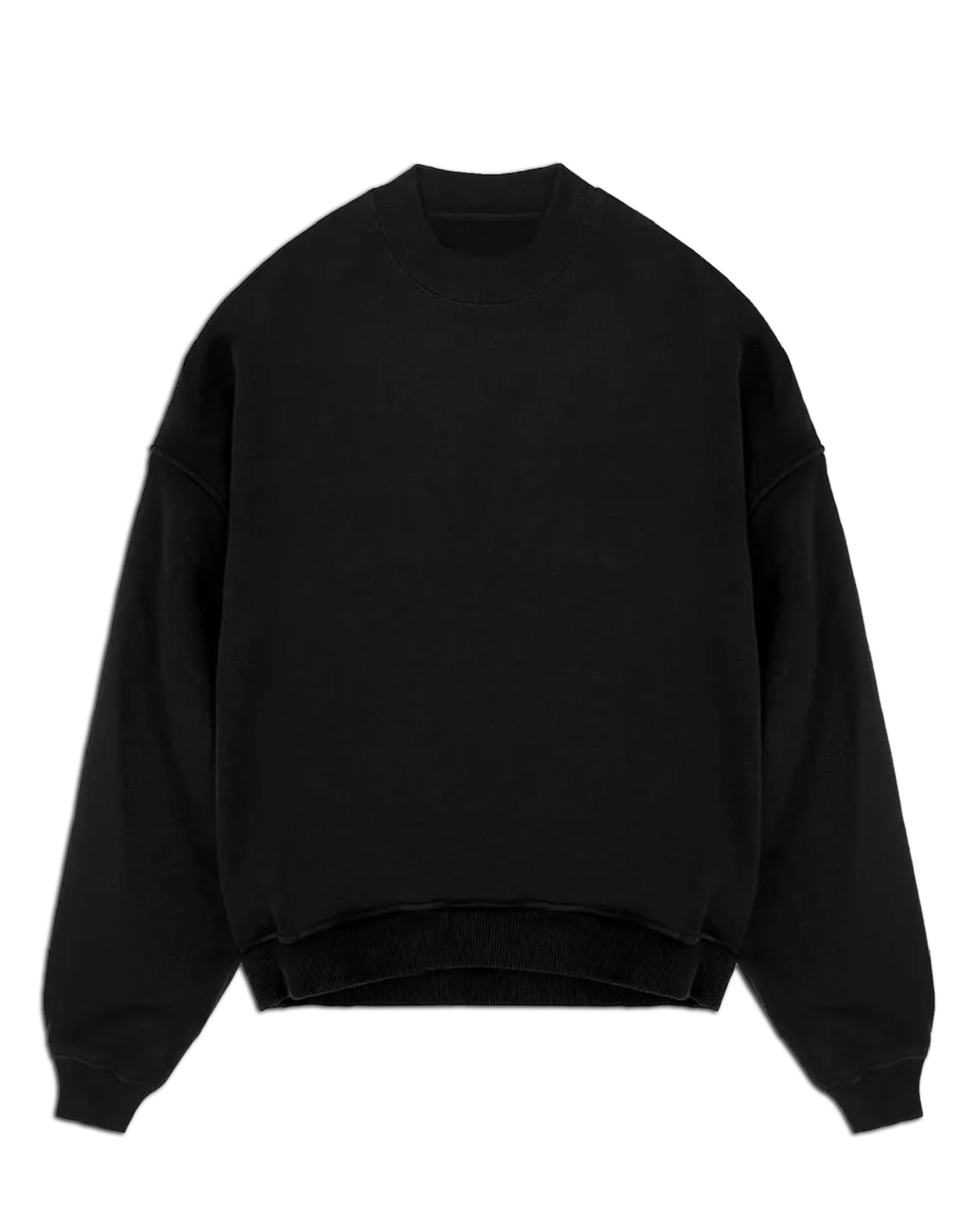 Basic Siyah Sweatshirt