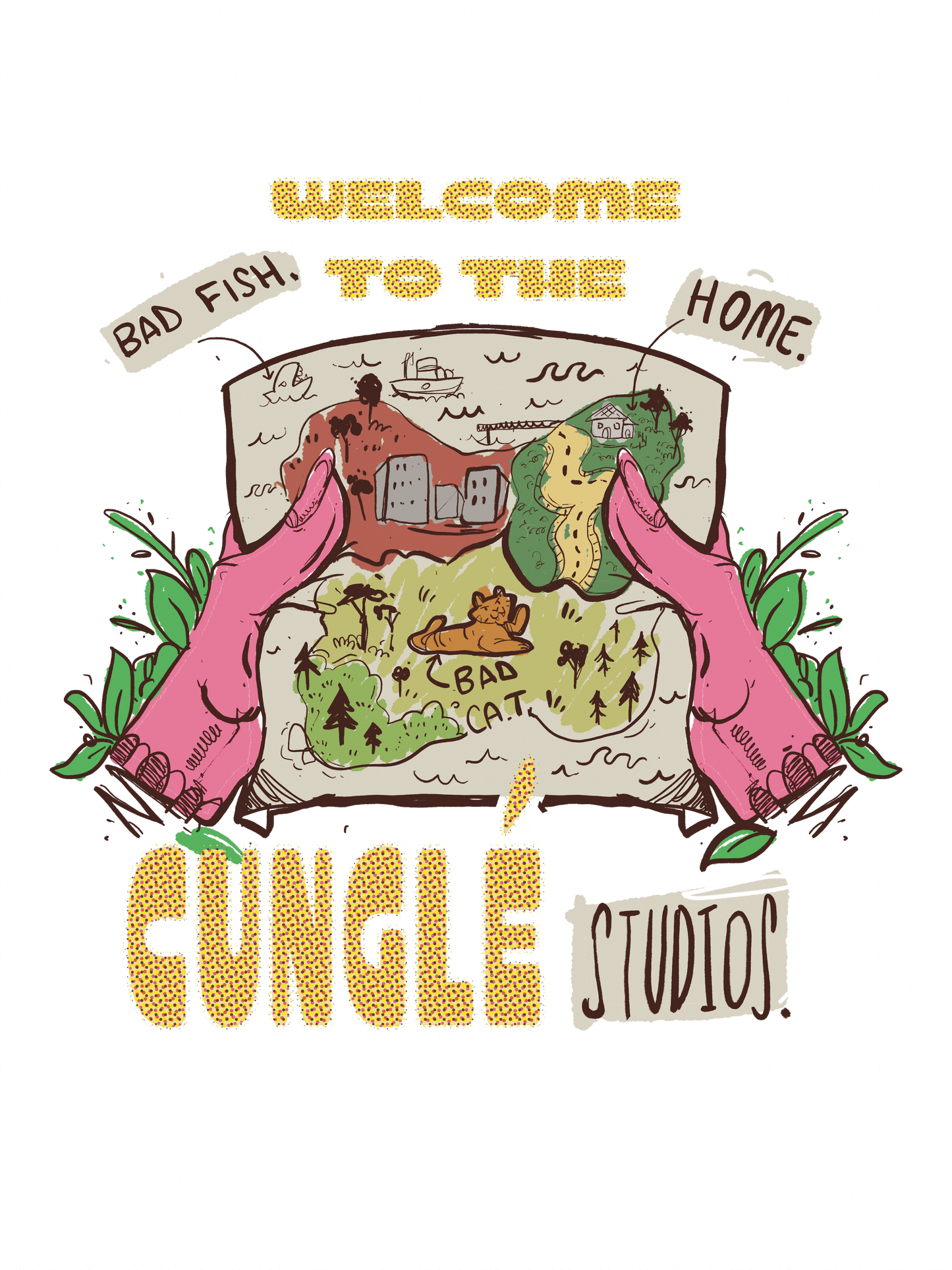 "Explore the Cunglé" Print