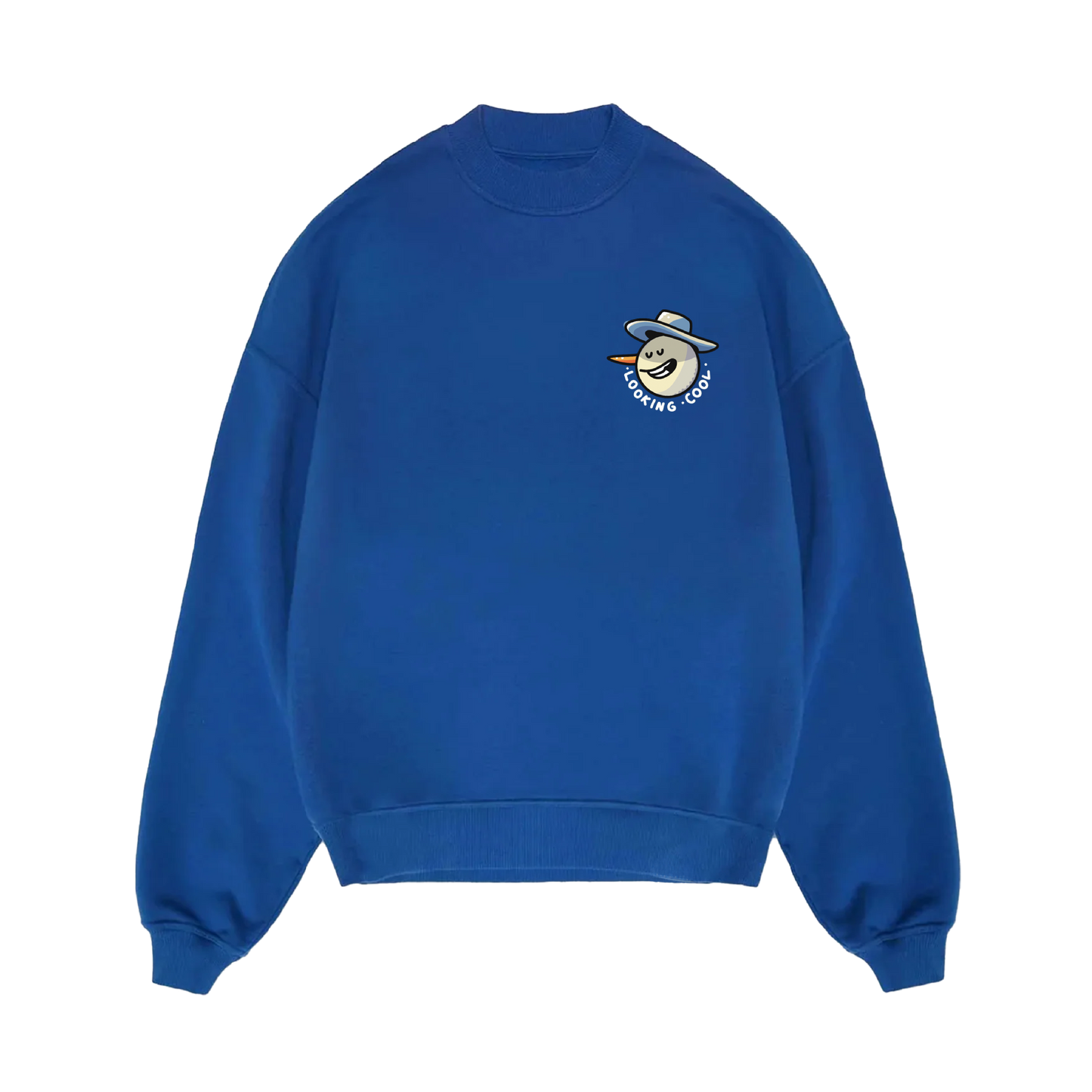 Blue Looking Cool Sweatshirt