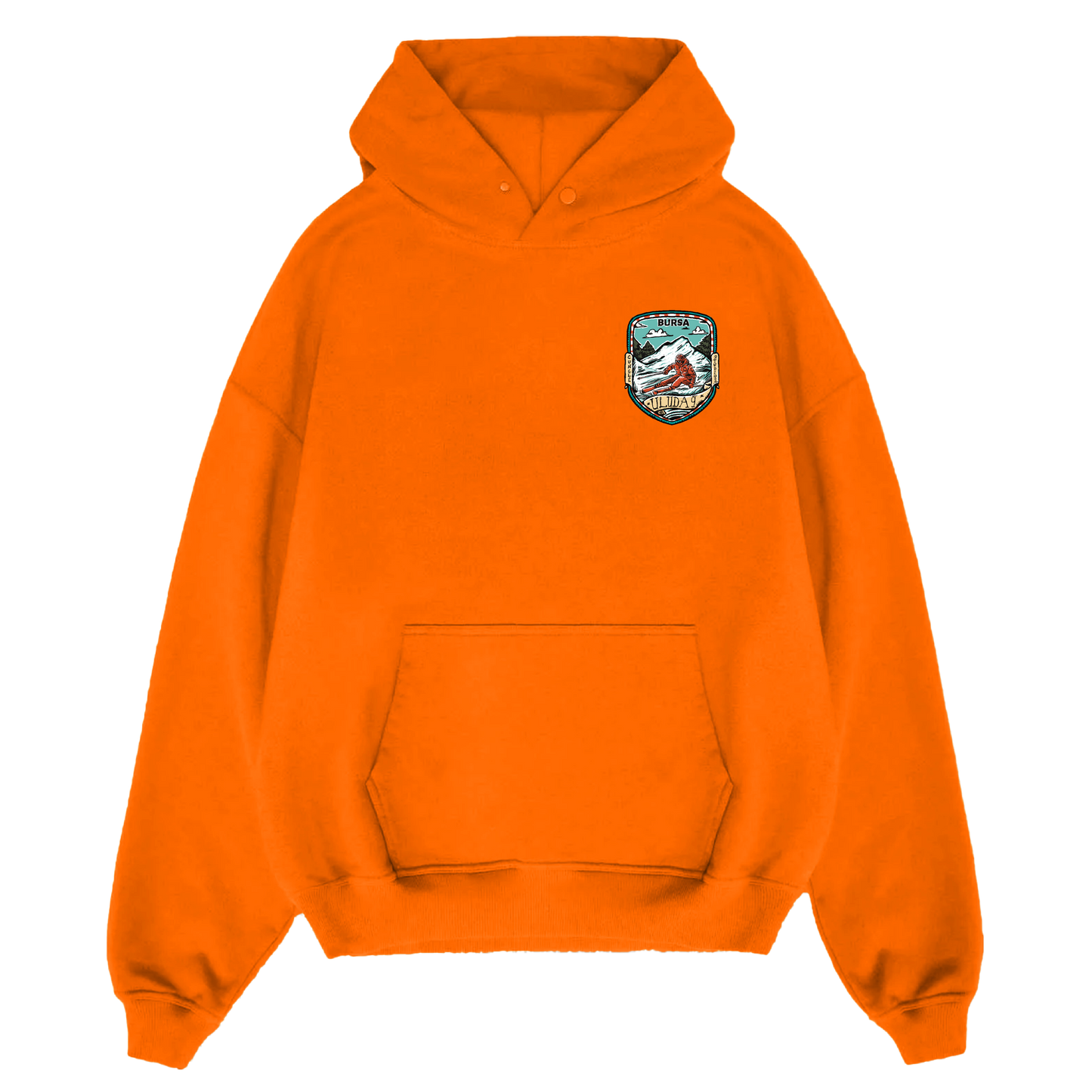 Orange Uludag Hoodie