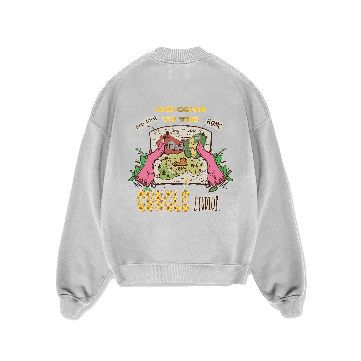Gray Explore the Cunglé Sweatshirt