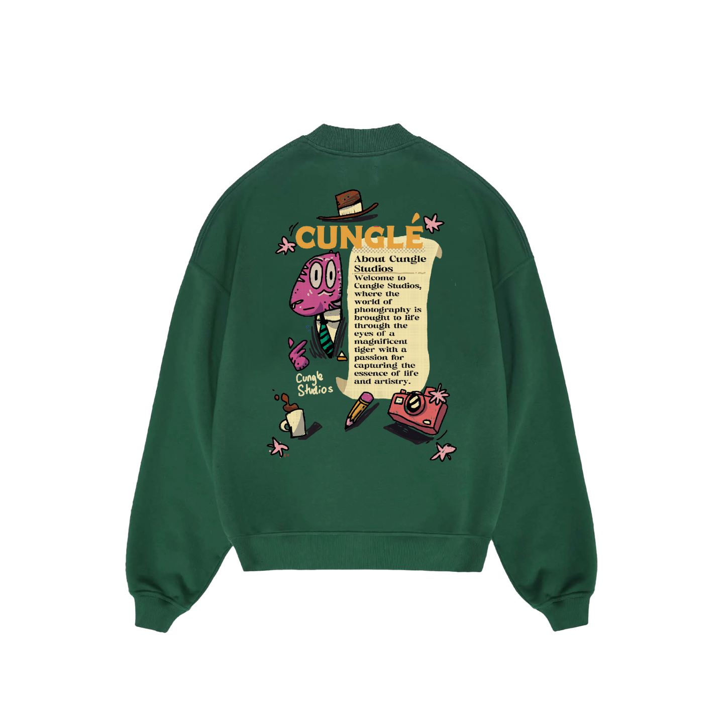 Thin Crew Neck Cunglé Photography Sweatshirt