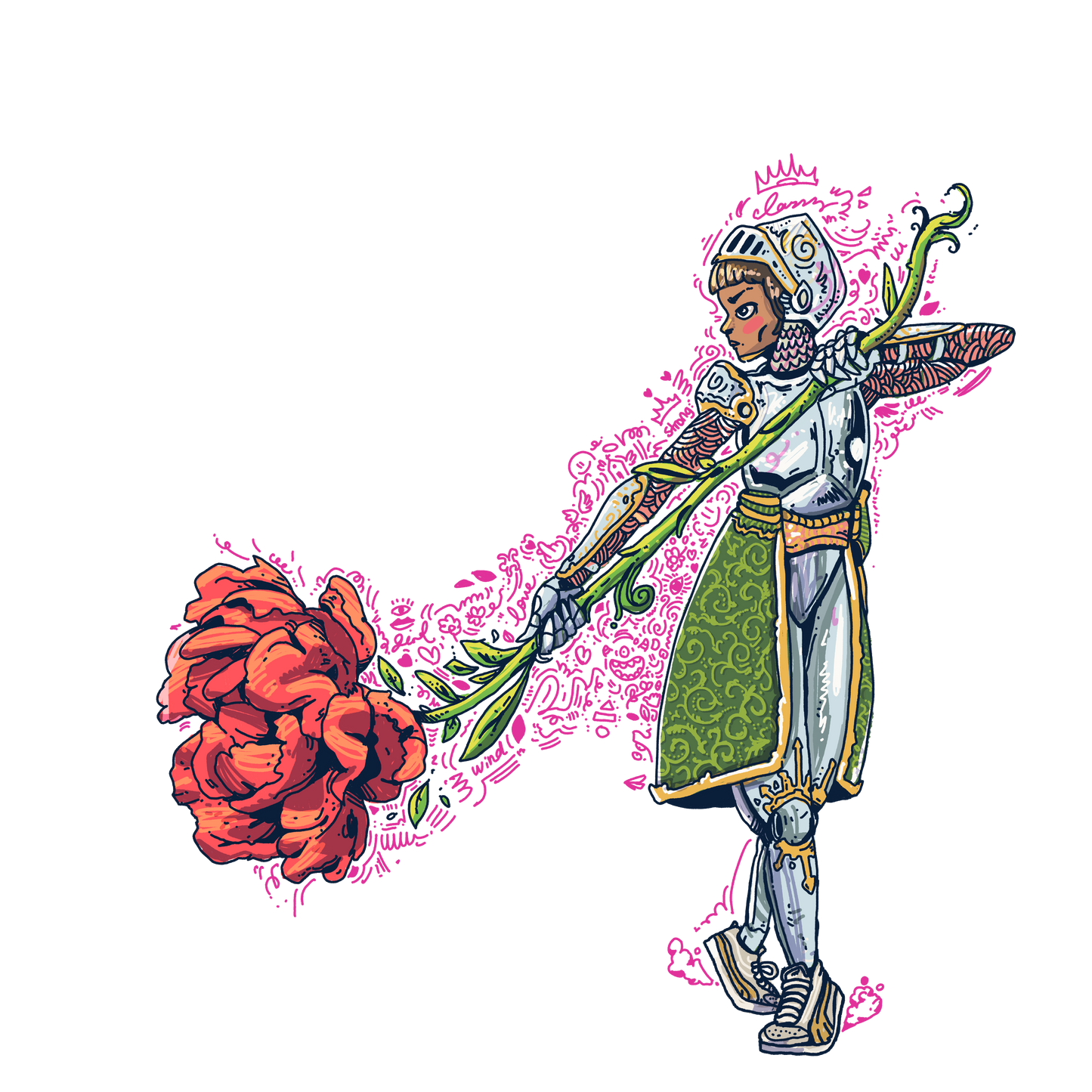 "Knight of the Flowers" T-Shirt