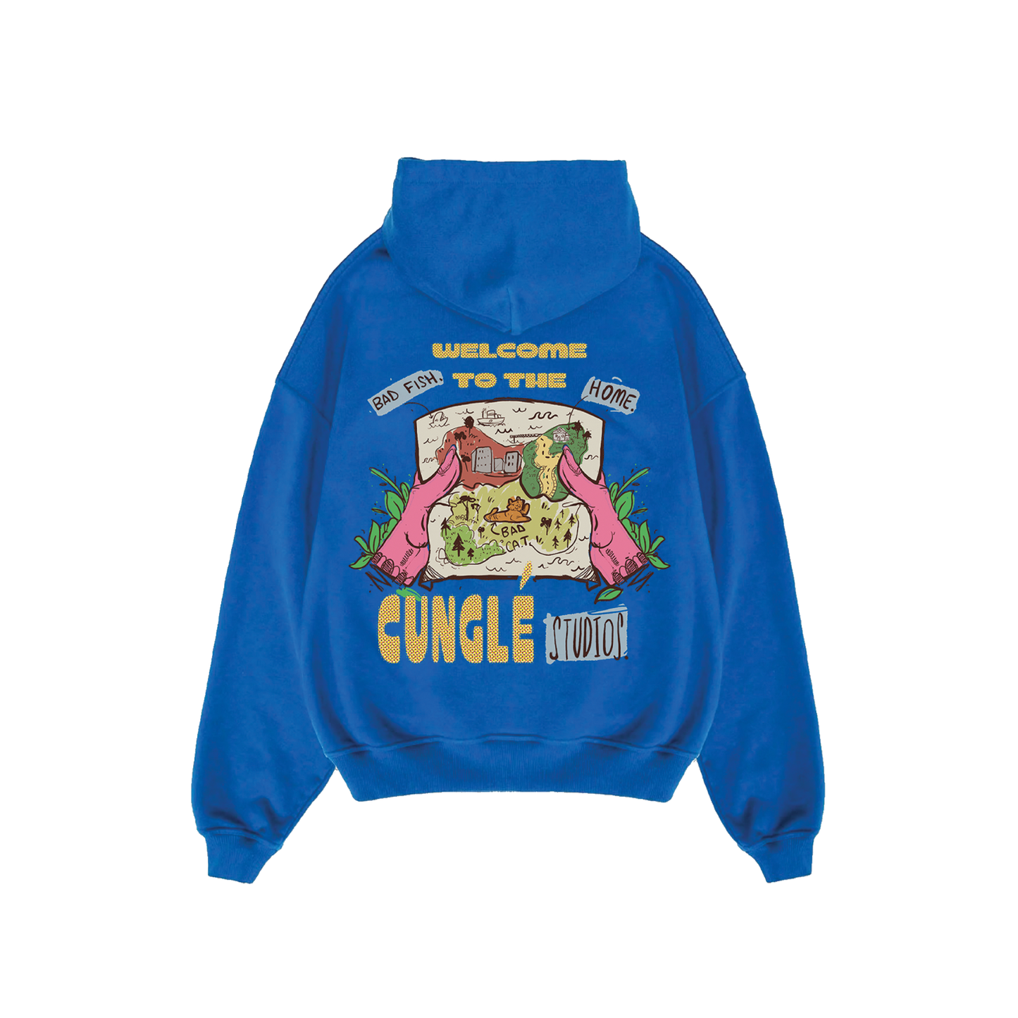 Blue Explore the Cunglé Hoodie