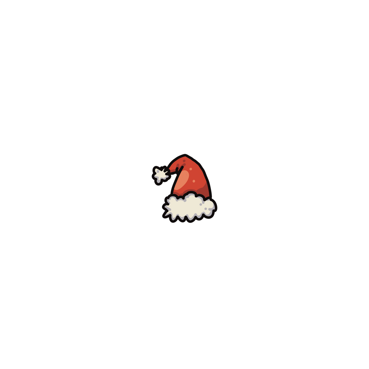 "Christmas Hat" Print
