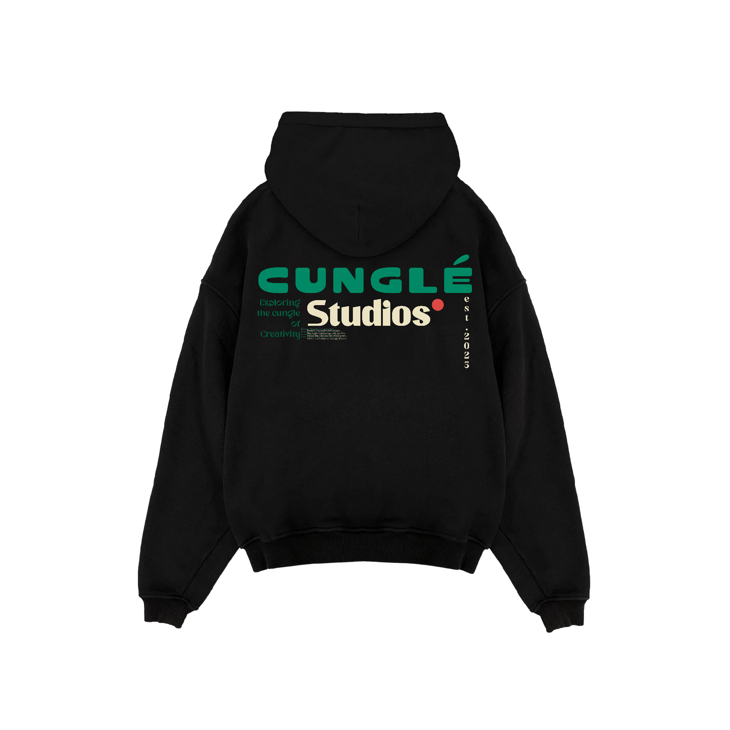 Siyah Establishing Cunglé Hoodie