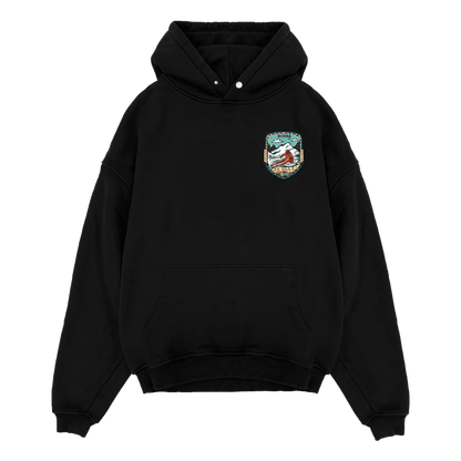 Siyah Uludağ Hoodie