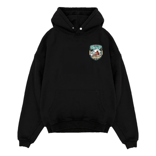 Siyah Uludağ Hoodie