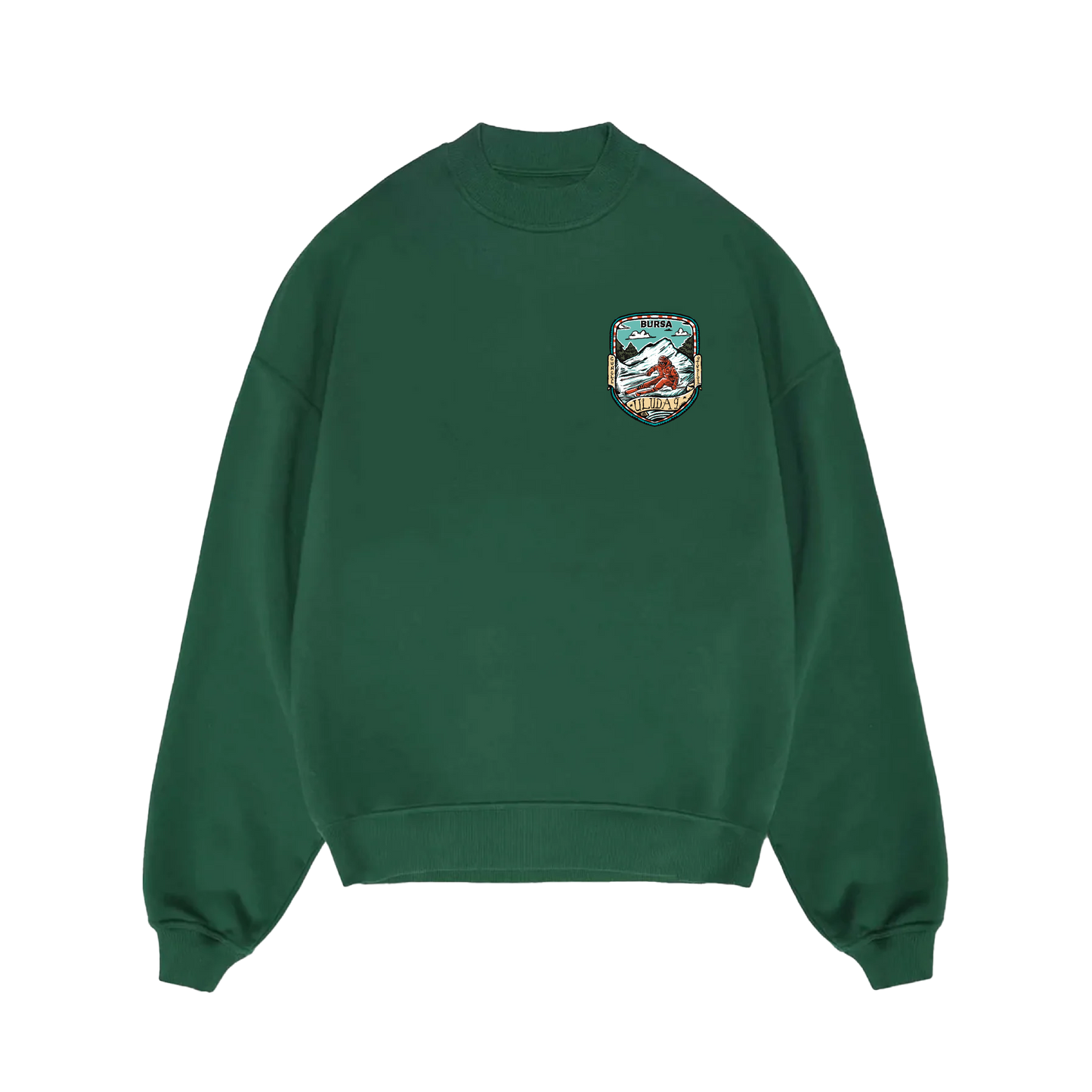 Yeşil Uludağ Sweatshirt