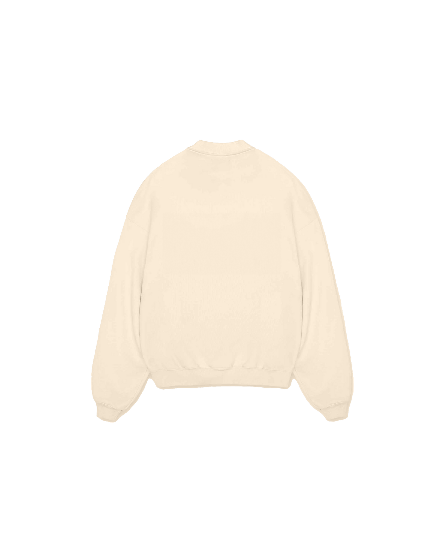 Basic Krem Sweatshirt