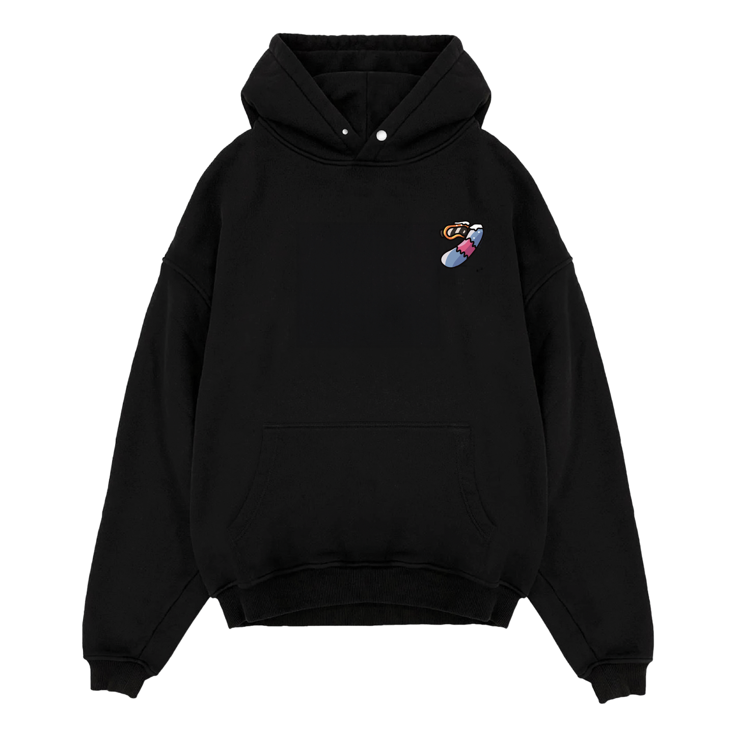 Siyah Cunglé Ski Hoodie