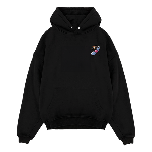 Siyah Cunglé Ski Hoodie