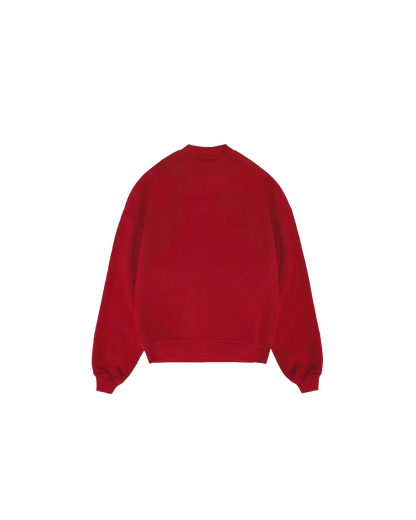 Basic Kırmızı Sweatshirt