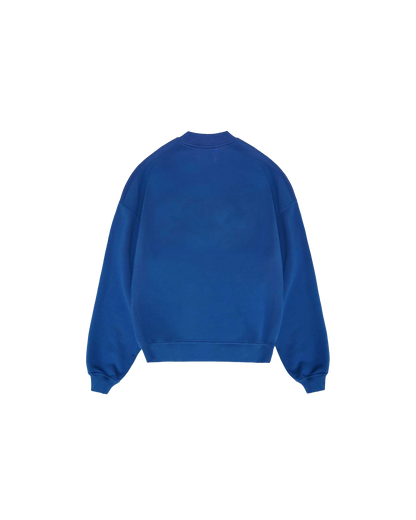 Basic Mavi Sweatshirt