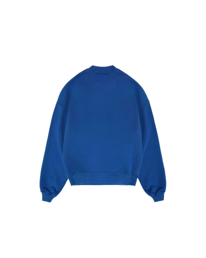 Basic Mavi Sweatshirt