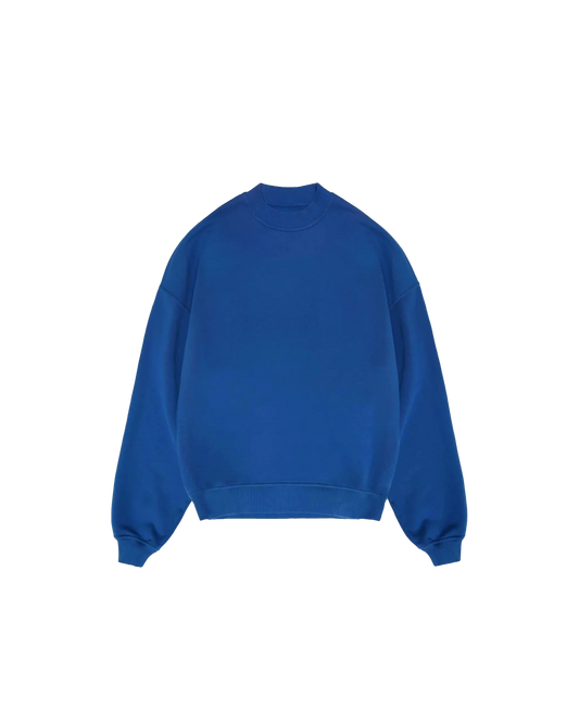 Basic Mavi Sweatshirt