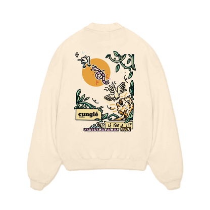 Krem Cunglé Food Chain Sweatshirt