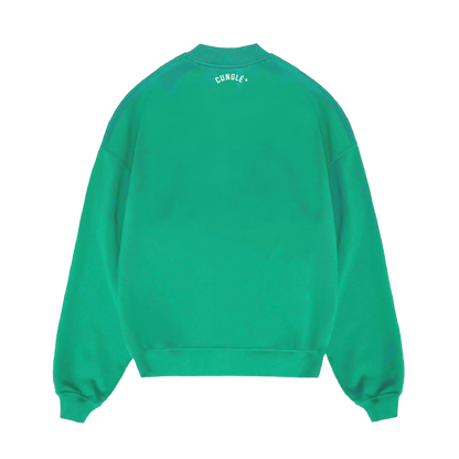 Açık Yeşil Cunglé Kardan Adam Sweatshirt