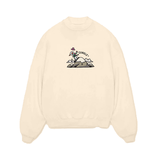 Krem Cunglé Kardan Adam Sweatshirt