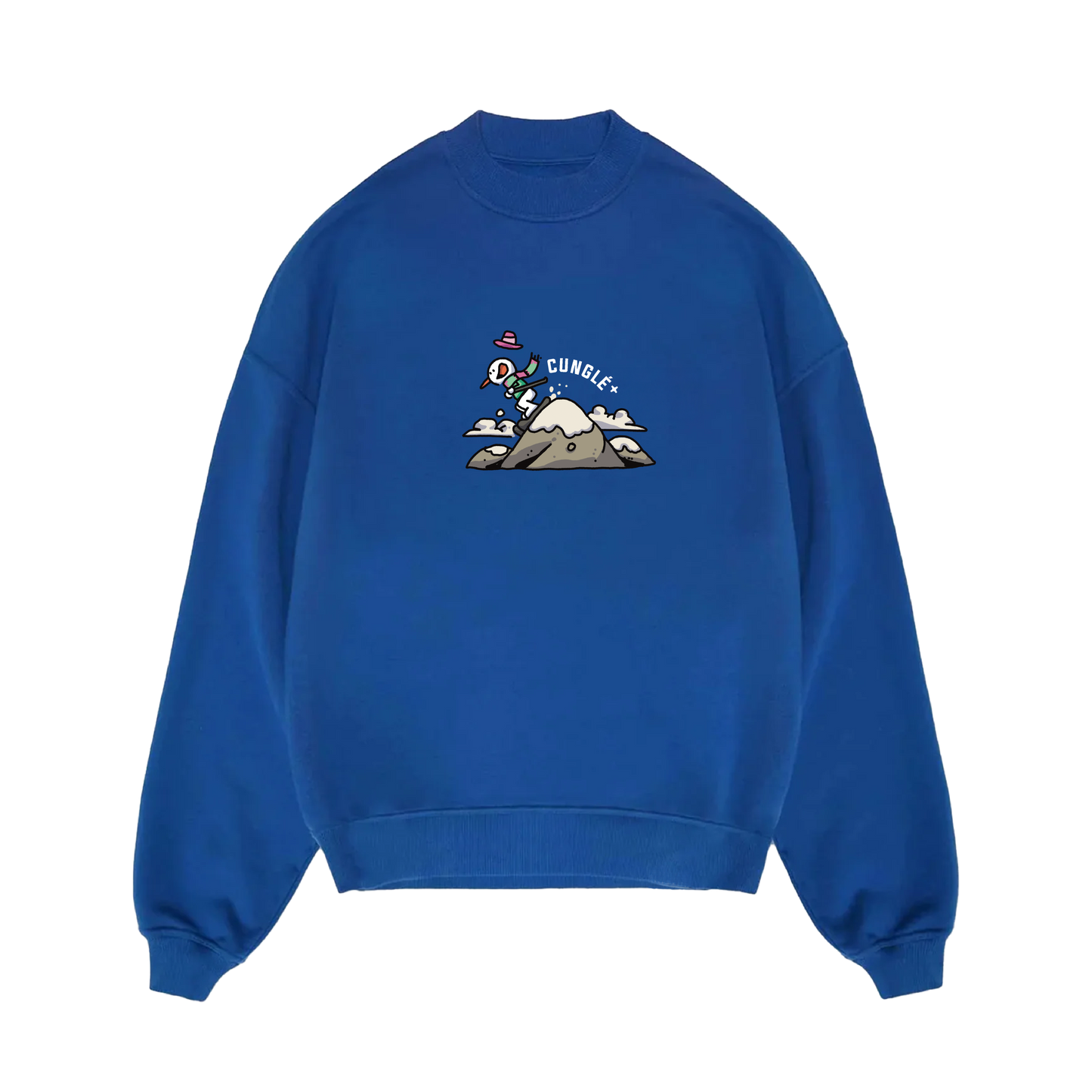 Mavi Cunglé Kardan Adam Sweatshirt