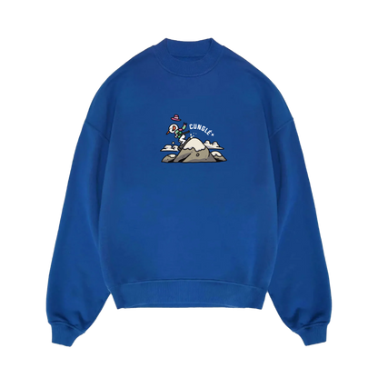 Mavi Cunglé Kardan Adam Sweatshirt