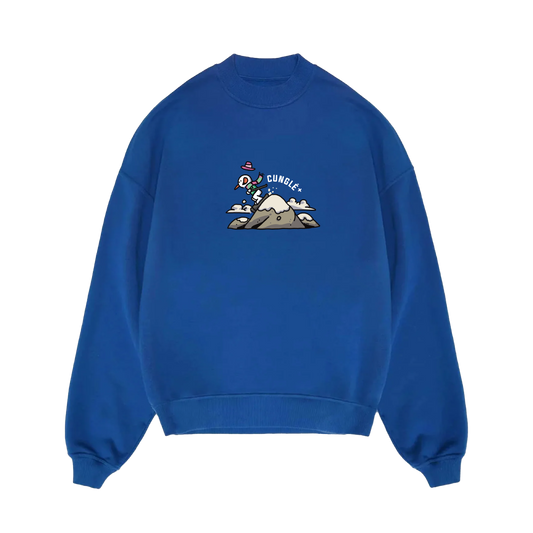 Mavi Cunglé Kardan Adam Sweatshirt