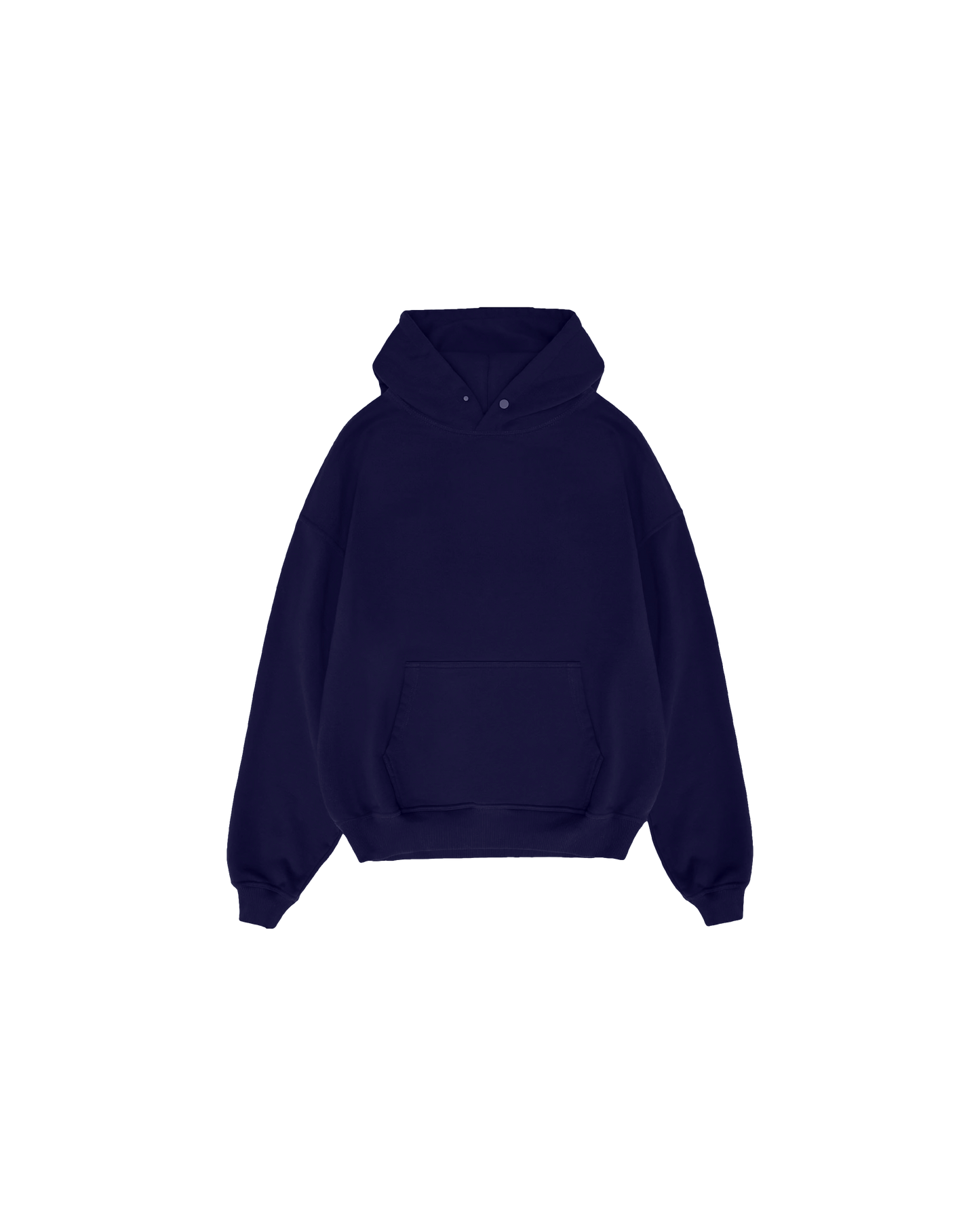 Basic Lacivert Hoodie