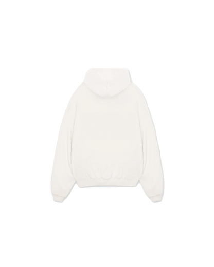 Basic Beyaz Hoodie