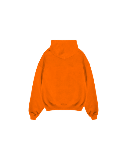 Basic Turuncu Hoodie