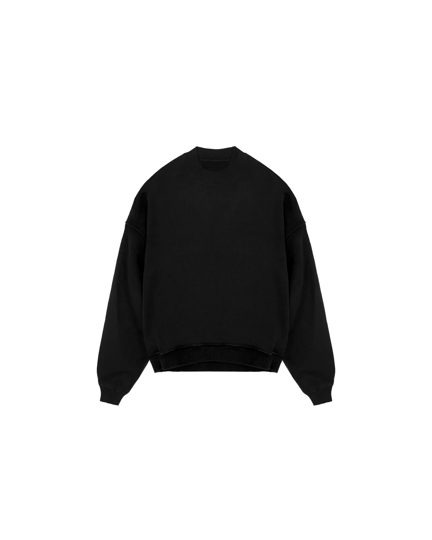 Basic Siyah Sweatshirt