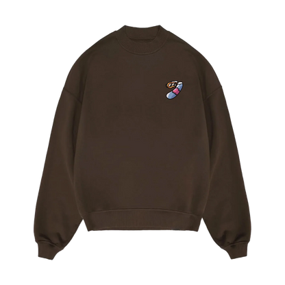 Kahverengi Cunglé Ski Sweatshirt