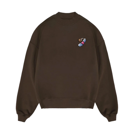 Kahverengi Cunglé Ski Sweatshirt