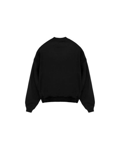 Basic Siyah Sweatshirt