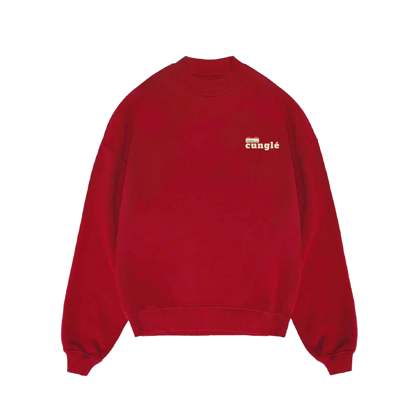 Kırmızı Cunglé Trip Sweatshirt