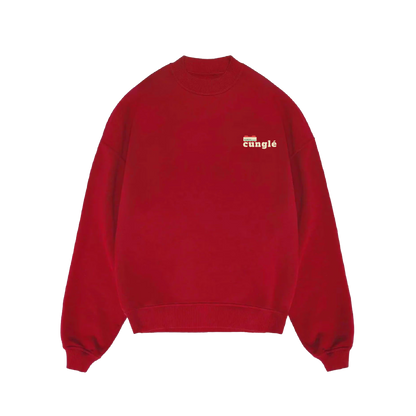 Kırmızı Cunglé Trip Sweatshirt