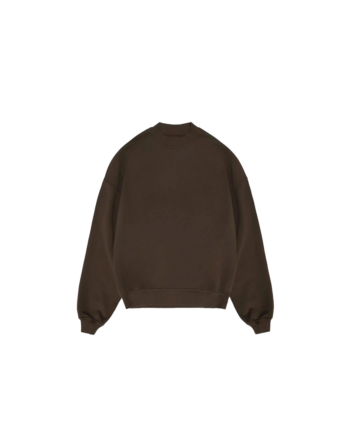 Basic Kahverengi Sweatshirt