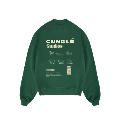 İnce Bisiklet Yaka Cunglé Trip Sweatshirt