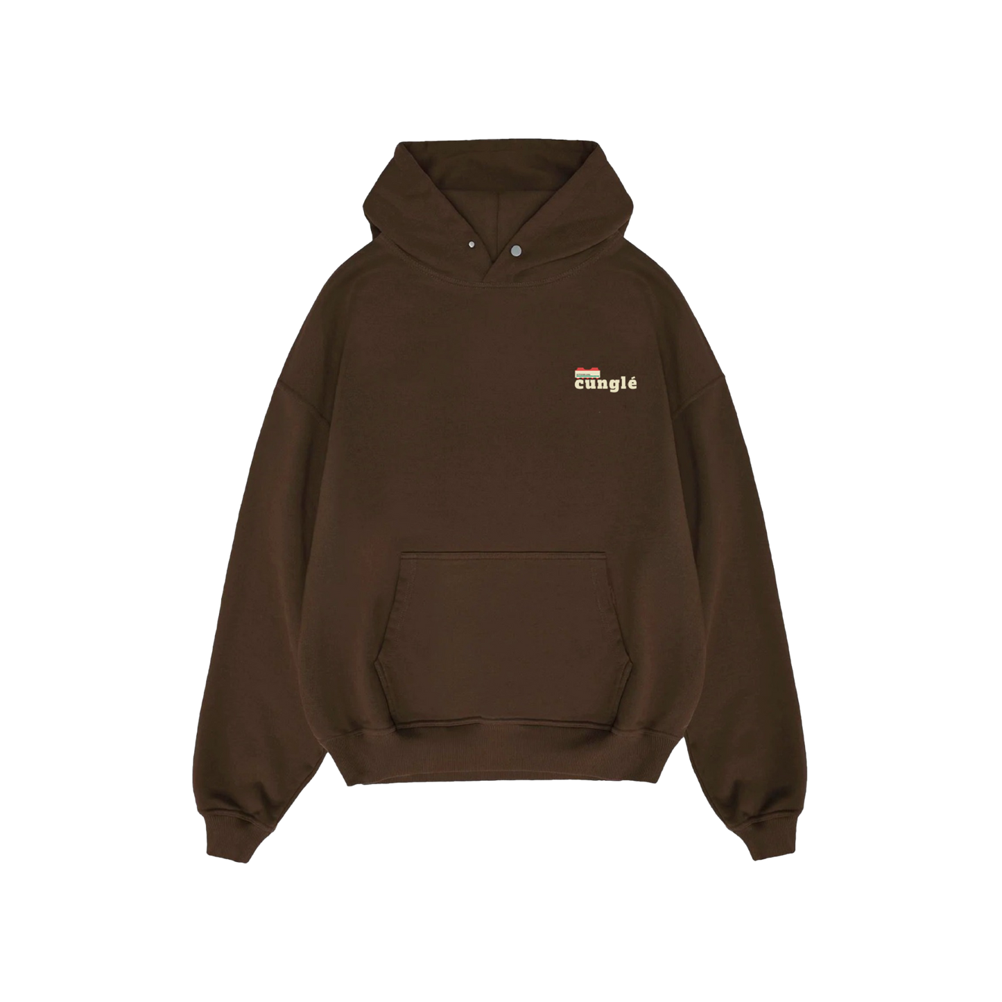 Kahverengi Cunglé Trip Hoodie