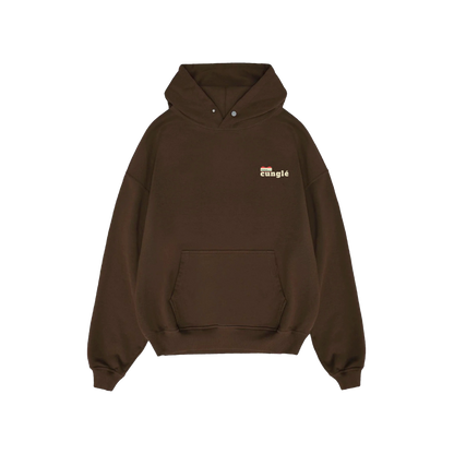 Kahverengi Cunglé Trip Hoodie